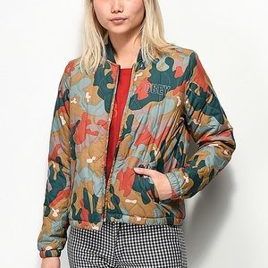 Obey Bunker Drip Camo Jacket